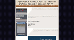 Desktop Screenshot of michelcabotse.com